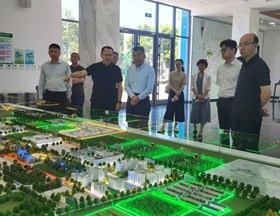 院党委书记、院长蔡友铭率队赴平谷区调研考察