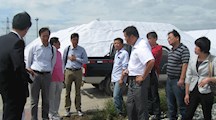 上海市土壤肥料学会召开专题考察会