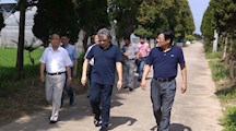 国家科技部农村科技司王喆巡视员视察我院崇明立体种养基地