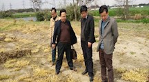 我院生态所专家一行赴江苏太仓考察新型肥料生产与应用情况