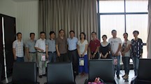 毛祥东副院长慰问生态所低碳农业工程技术研究中心