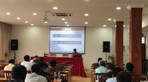 上海市农业科学院生态所专家为崇明果业新型职业农民授课
