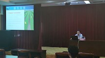 我院生态所科技人员为蔬菜绿色发展关键生产技术培训班授课