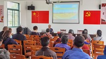 生态所杂草管理团队科技人员为奉贤区朱新村水稻种植户授课培训