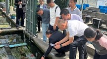 国家特色淡水鱼产业技术体系专家一行来我院庄行试验站考察交流