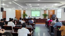生态所科技人员为浦东新区水稻绿色高产栽培技术培训班授课