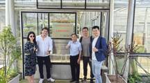 巴西企业家和上海市中医文献馆、奉贤中心医院领导一行到访我院考察交流